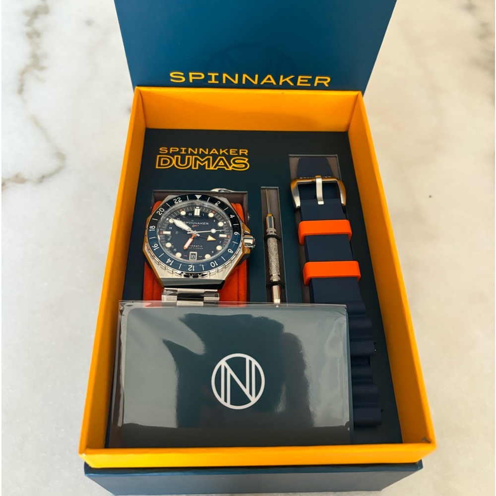 NEW - Spinnaker Dumas Automatic GMT (SP-5119-22)